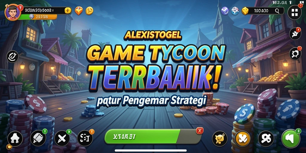Tampilan gameplay ALEXISTOGEL yang menarik dan interaktif.