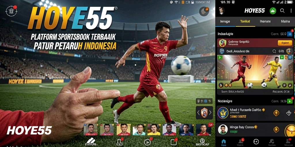 Screenshot gameplay HOYE55 menampilkan taruhan langsung yang menarik.
