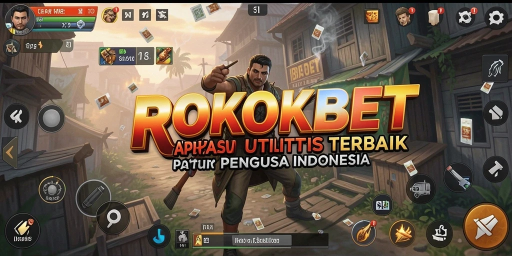 Tampilan interface pengguna ROKOKBET yang menarik dan fungsional.