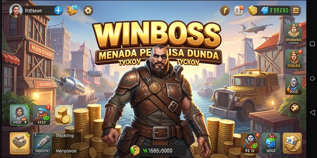 Tangkapan layar menampilkan gameplay Tycoon yang seru.